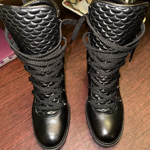 Christian Louboutin Nappa Mad 70 Ankle Boots size 41 - Picture 3 of 13